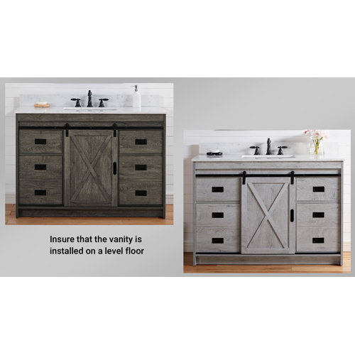 Sand & Stable Jillian 48" Single Bathroom Vanity Set & Reviews Wayfair